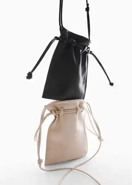 Bolso I Bea Negro Talla 99 Mujer Mango