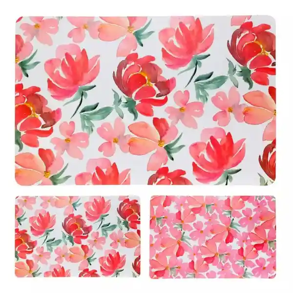 Hys Collection Individual Rectangular Pp 3Ass Flores