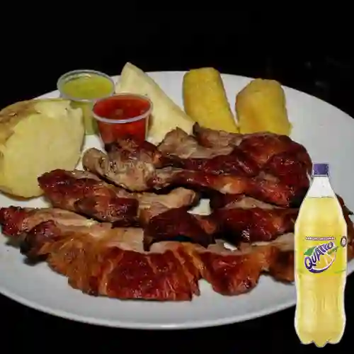 Combo Carne a la Llanera 420 gr +Quatro Orig 1.5Lt