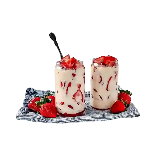 Combo Fresas con Crema y Chocolate