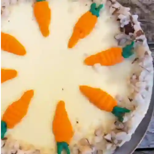 Torta de Zanahoria y Jengibre 16 Porción