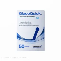 Glucoquick Lancetas Estériles