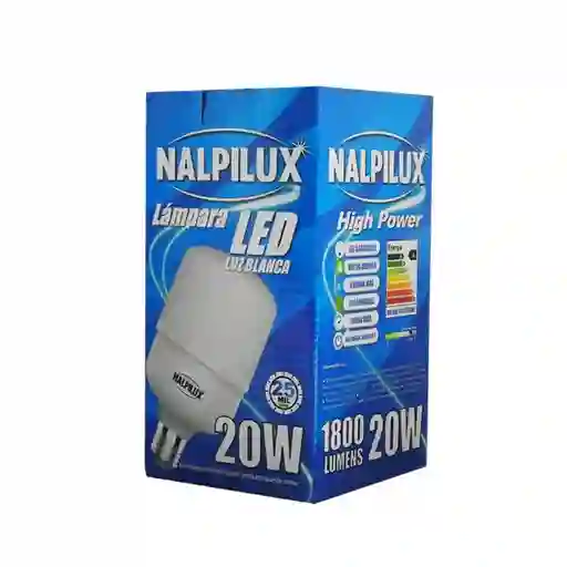 Nalpilux Bombillo Led Luz Blanca Lámpara 20W