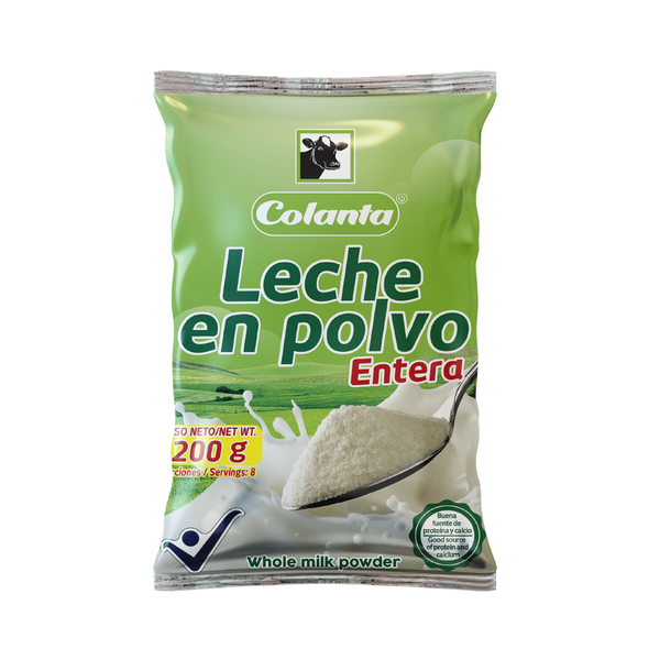 Colanta Leche en Polvo Entera 200 g