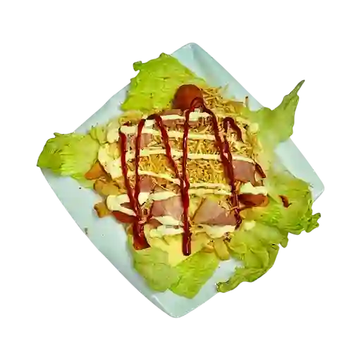 Salchipapa Costeña