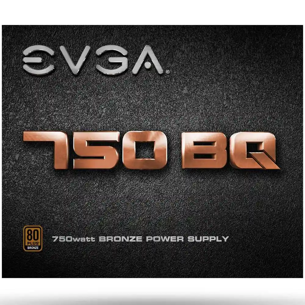 Fuente De Poder Evga 750W 80 Plus Bronce