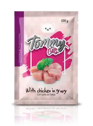 Tommy Alimento en Trozos Gato de Pollo en Salsa