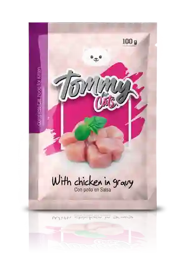 Tommy Alimento Húmedo Gato de Pollo en Salsa