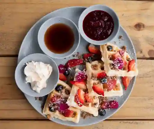 Waffle de Pande Yuca