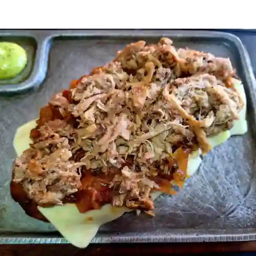 Patacón con Pollo