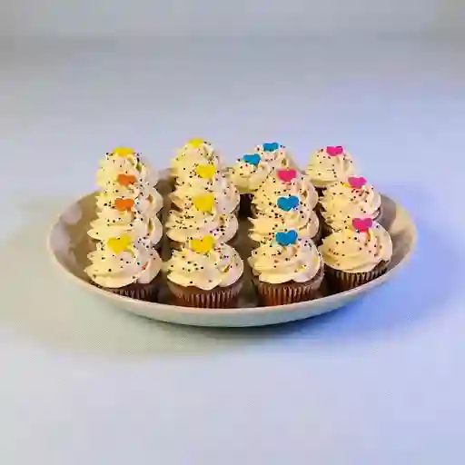 Cupcakes Sencillos X 6 Unidades