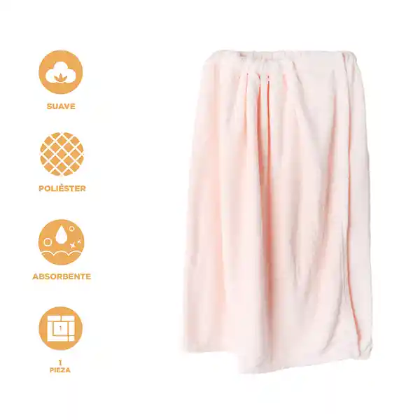 Salida de Baño Rosa Miniso