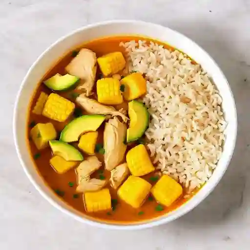 Medio Sancocho con Pollo