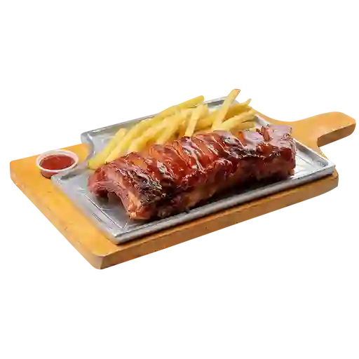 Costillitas Bbq Ahumadas+ Gaseosa 250 ml