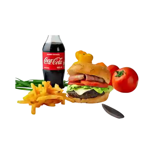 Combo Hamburguesa Mixta