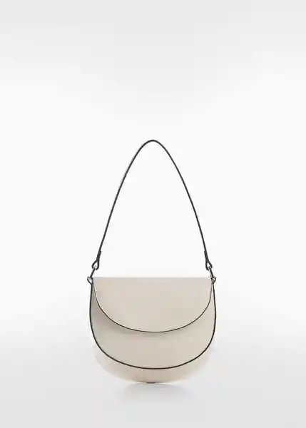 Bolso P Karol Offwhite Talla 99 Mujer Mango
