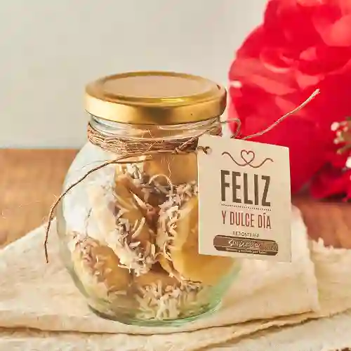 Mini Alfajores en Frasco