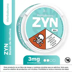 Zyn Hierbabuena 3 mg