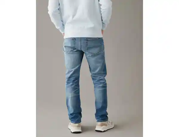 Pantalón Jean Slim Straight Hombre Talla 36 x 302 American Eagle