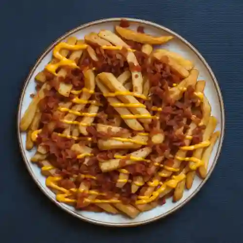 Cheese Bacon Fries - Tocineta