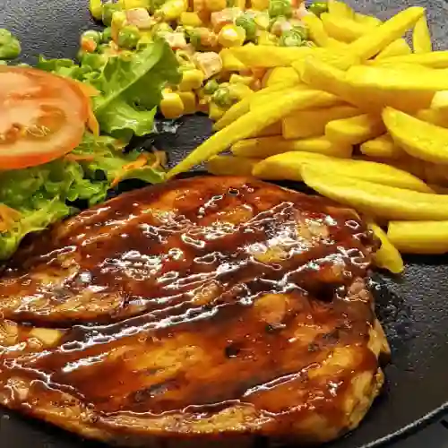 Pechuga Bbq
