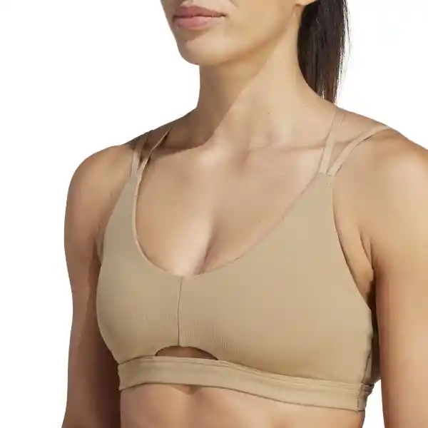 Adidas Brasier Yoga StudioPara Mujer Beige Talla XSac