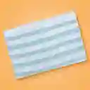 Toalla de Baño Rayas Azul Miniso