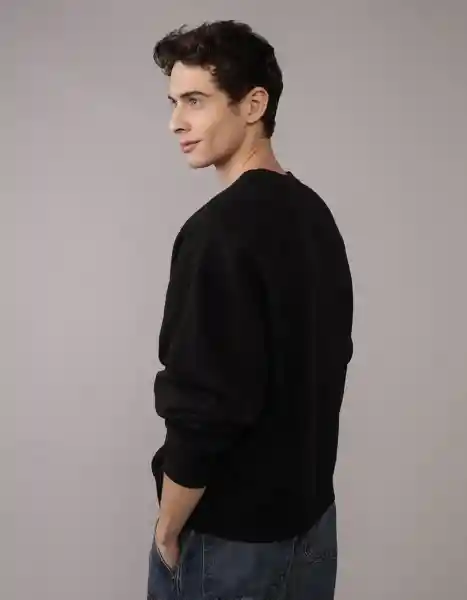 Buzo Hombre Negro Talla SMALL 2704001 American Eagle