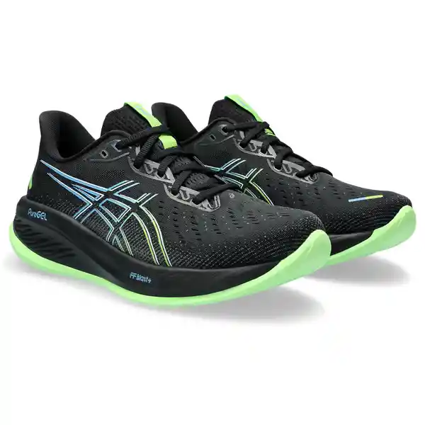 Asics Zapatos Gel-Cumulus 26 Para Hombre Negro Talla 11