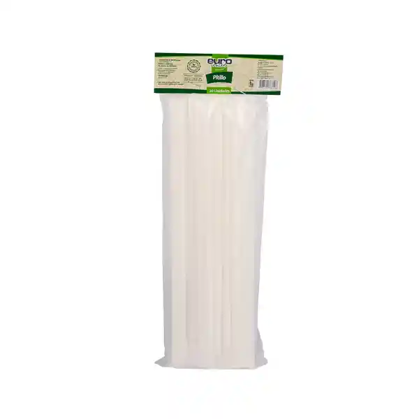 Euromax Pitillo Biodegradable 6 Pulgadas