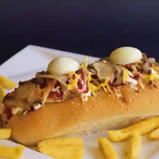 Perro Caliente Champiñones