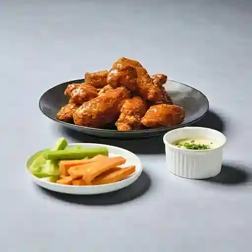 Alitas bbq o buffalo