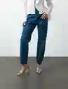 Jean Heli Mujer Azul Índigo Medio Talla 6 493F377 Naf Naf