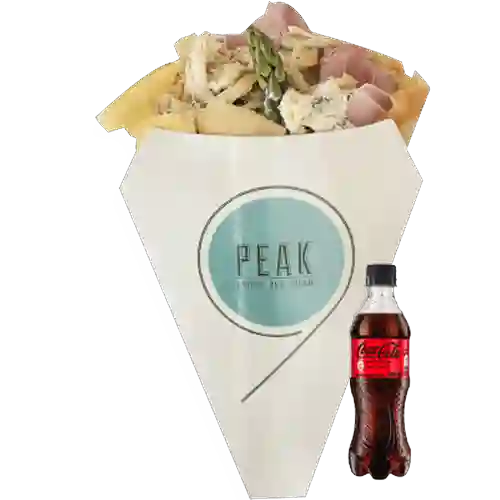 Combo Chicken Cordon Bleu +Cocacola S/az 400ml