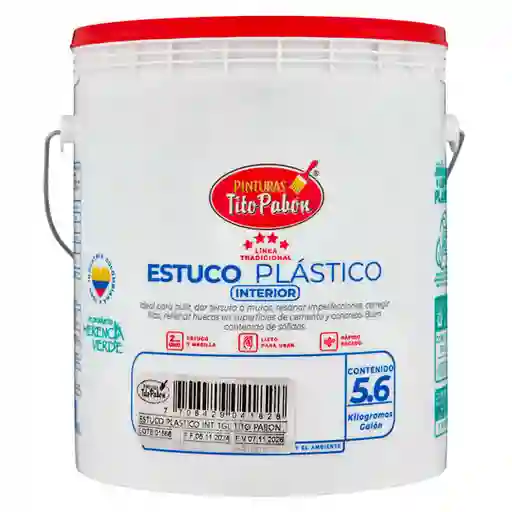 Tito Pabón Estuco Plástico Interior