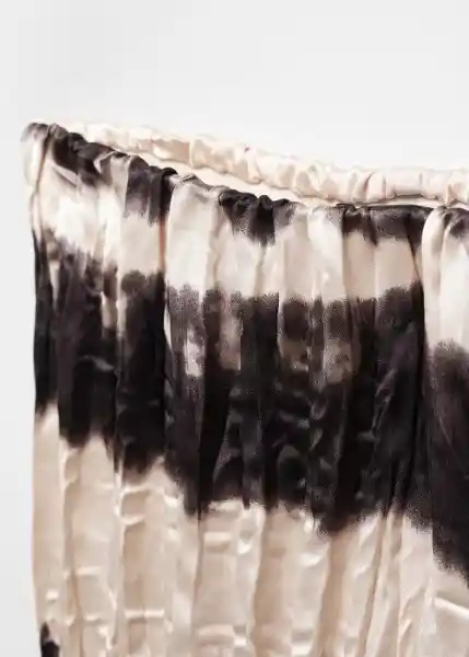 Pantalón Beni Crudo Talla M Mujer Mango