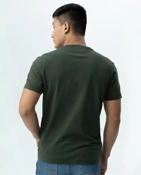 Camiseta Verde Talla M Hombre Americanino 840c002