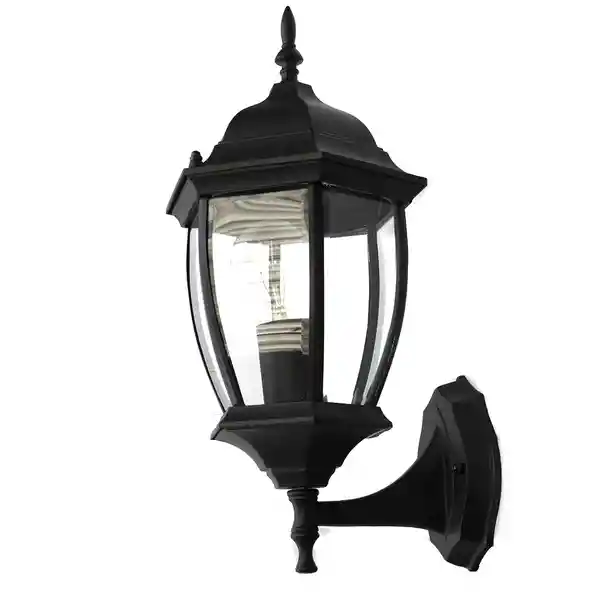 Andrus Farol de Pared 1 Luz Negro AT-4901/