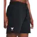 Under Armour Short Rock Hwt Terry Hombre Negro SM 1383186-001