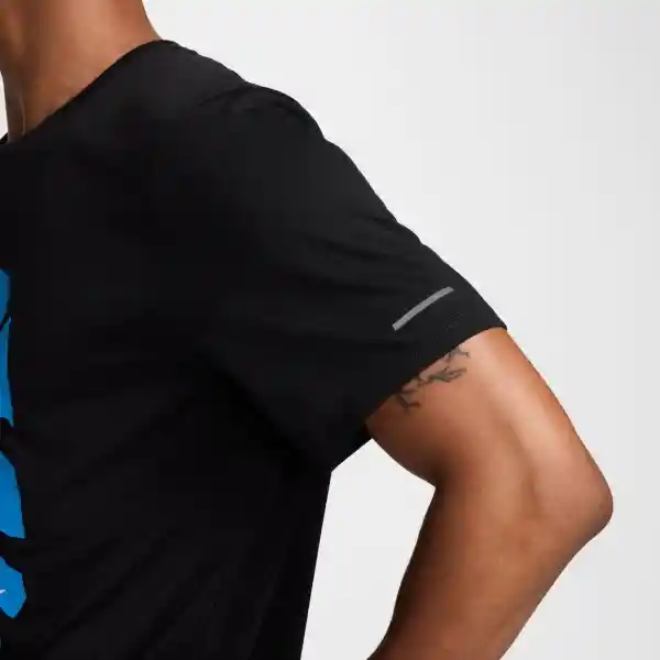 Nike Camiseta Df Rise 365 Run Energy Correr Hombre Negro XL