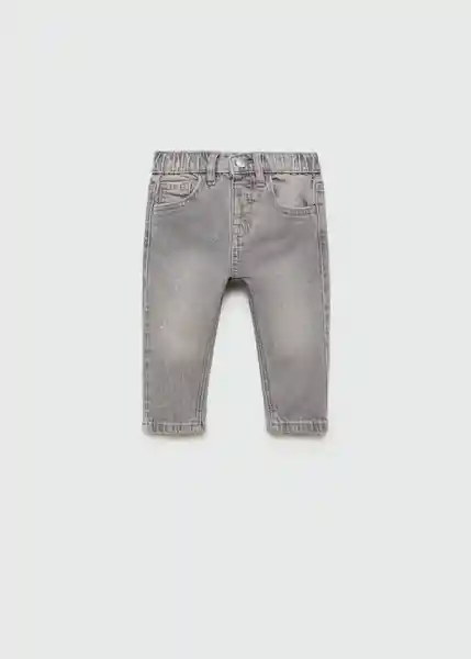 Jean Xavin Tejano Gris Talla 70 Niños Mango