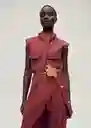 Cinturón Selene Marrón Talla M Mujer Mango