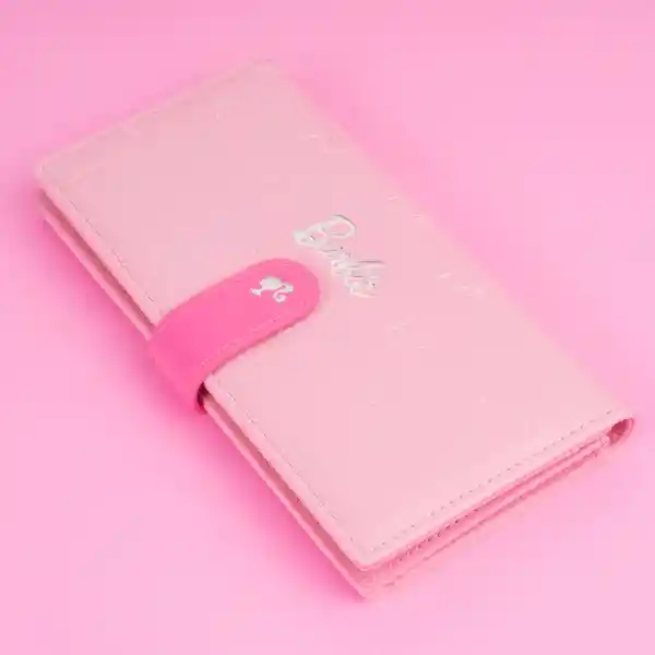 Cartera Para Mujer Grande Serie Barbie Rosa Miniso