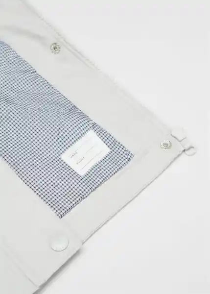 Abrigo Edik Gris Talla 08 Niña Mango