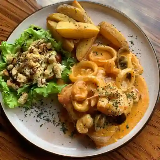 Salmon a la Marinera Brava