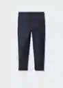 Pantalón Piccolo5 Navy Talla 08 Niños Mango