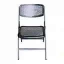 Genesis Silla Plegable Negra