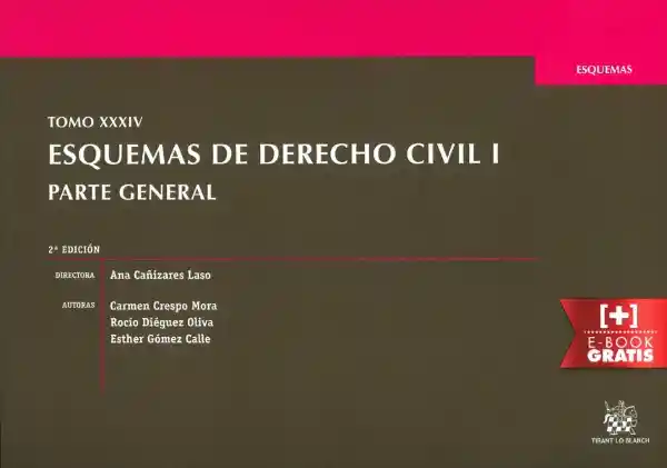 Esquemas de Derecho Civil I. Parte General Tomo XXxiv - VV.AA