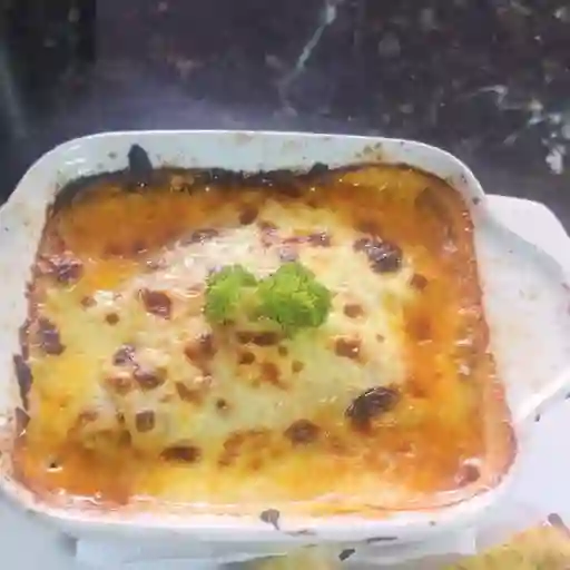 Lasaña con Boloñesa