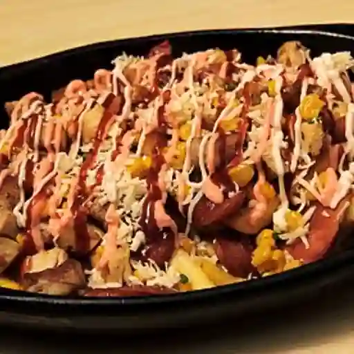 Salchipapa de Carne